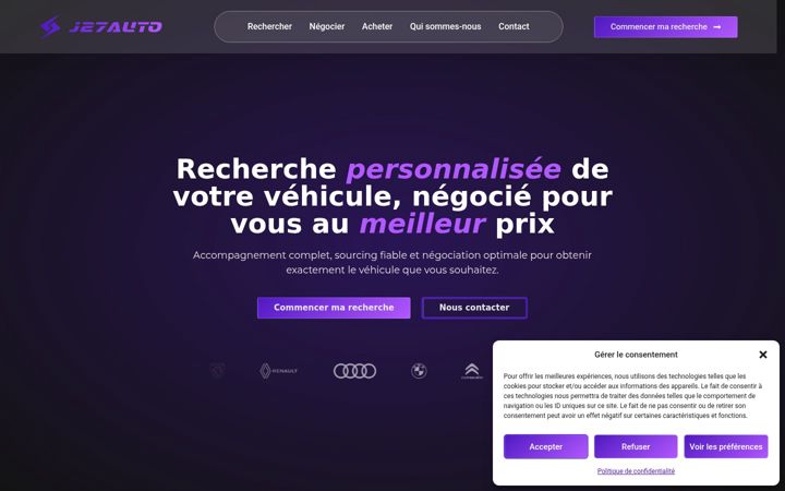 Screenshot of j27auto.fr
