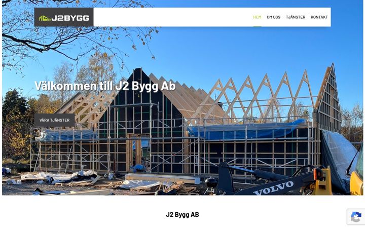 Screenshot di j2bygg.se