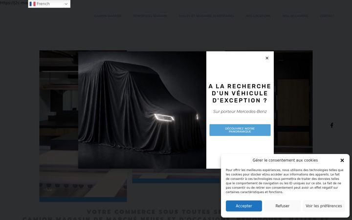 Screenshot of j2c-magasin.fr