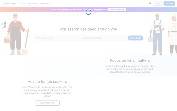 Screenshot von j2c.com