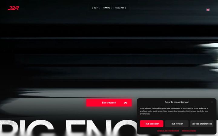 Screenshot of j2r.bike
