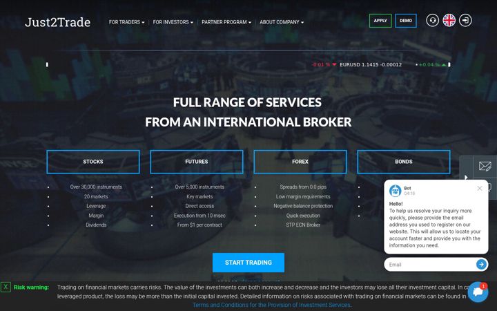 Screenshot of j2t.com
