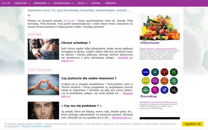 Screenshot of ja-i-ty.pl