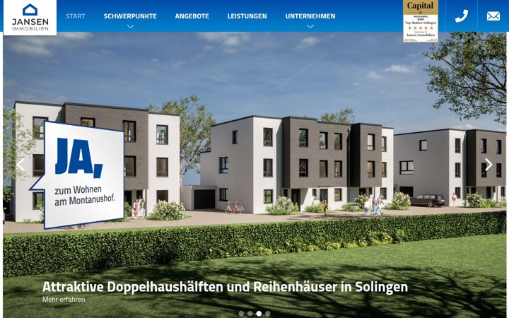 Screenshot of ja-wie-jansen.de