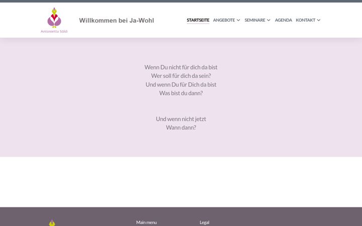 Screenshot of ja-wohl.ch