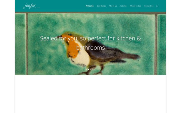 Screenshot of jaafar-designs.com