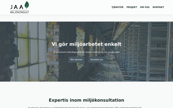 Screenshot of jaamiljo.se