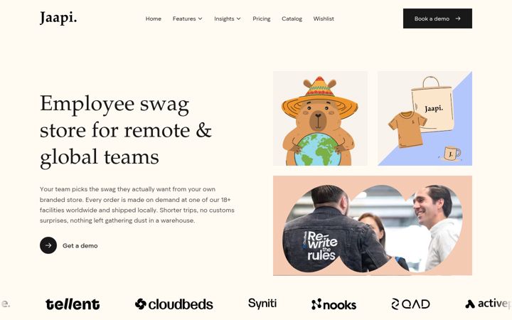 Screenshot of jaapi.com