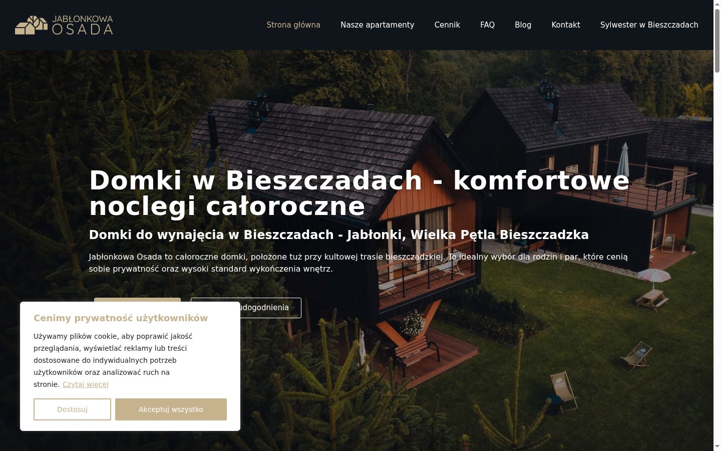 Snímek obrazovky baneru souhlasu zobrazeného před jakoukoli interakcí