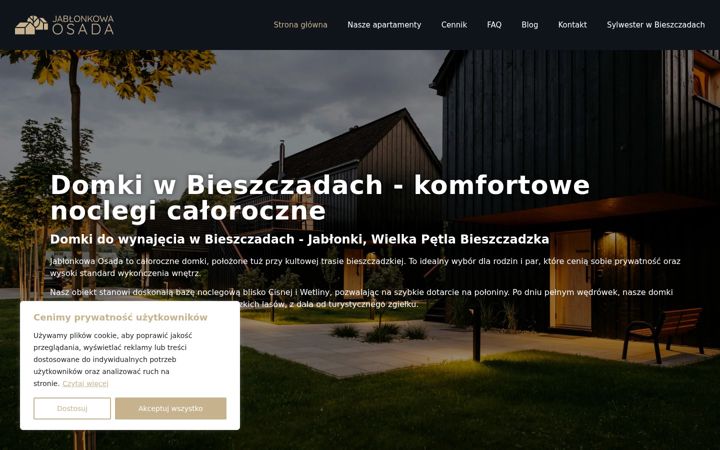 Screenshot of jablonkowaosada.pl