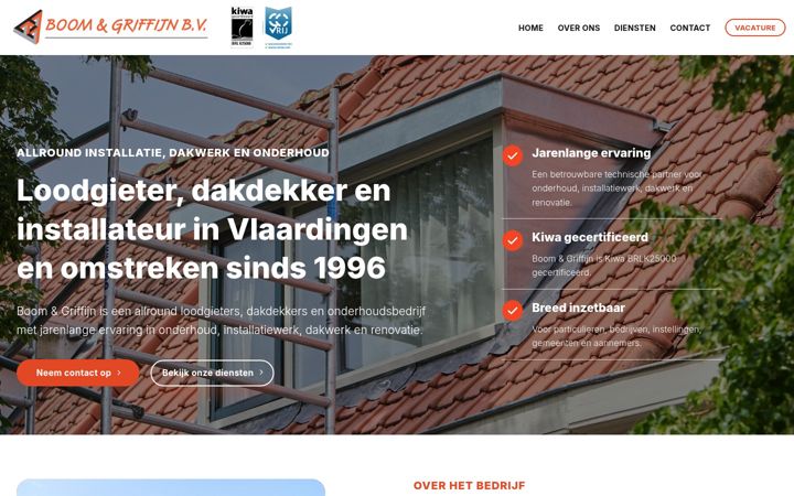 Screenshot of jaboom.nl