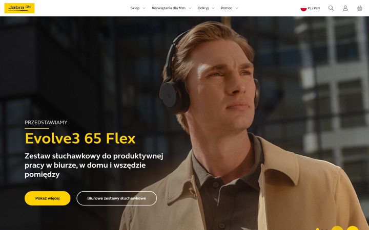 Screenshot of jabra.pl