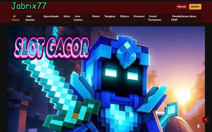 Screenshot of jabrix77.org