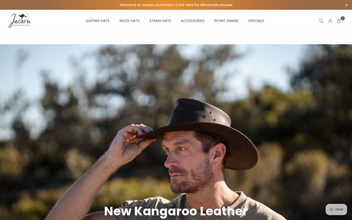 Screenshot of jacaru.com
