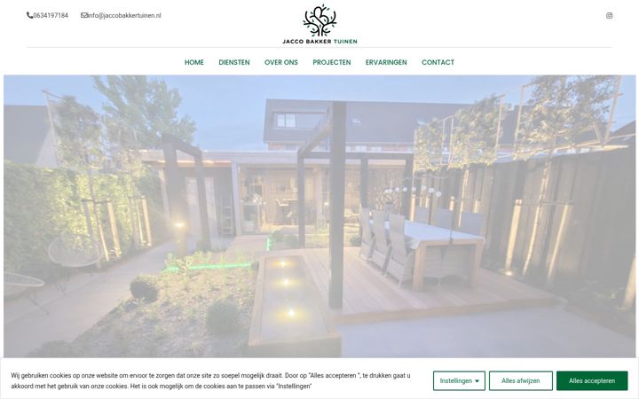 Screenshot of jaccobakkertuinen.nl