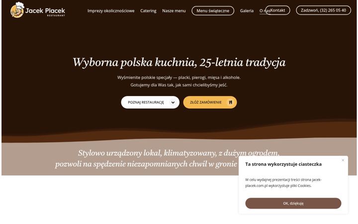 Screenshot of jacek-placek.com.pl