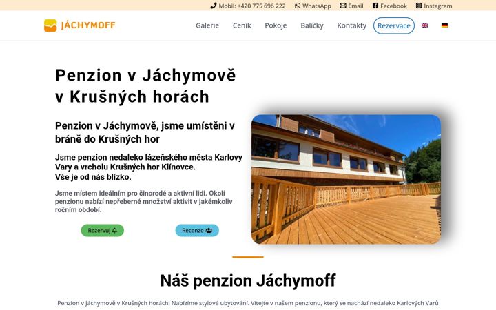 Screenshot of jachymoff.cz