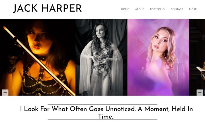 Screenshot of jack-harper.uk