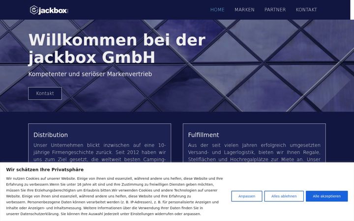 Screenshot of jackbox-solutions.de