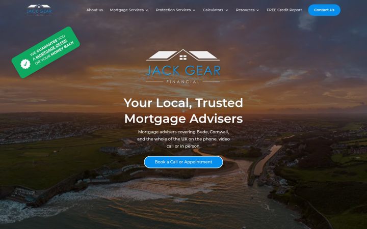 Screenshot of jackgearfinancial.co.uk