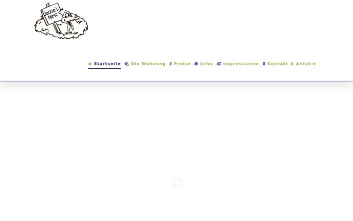 Screenshot of jackies-nest.de