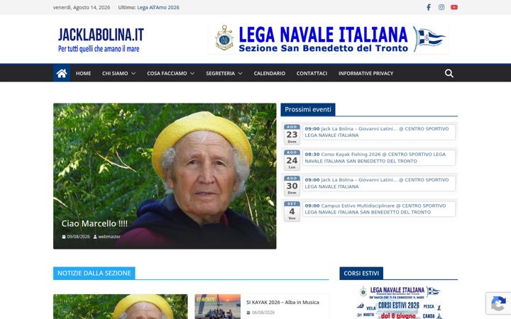 Screenshot of jacklabolina.it