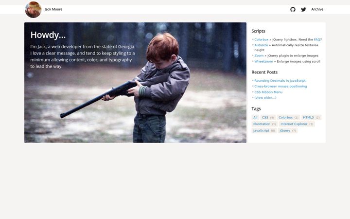 Screenshot of jacklmoore.com