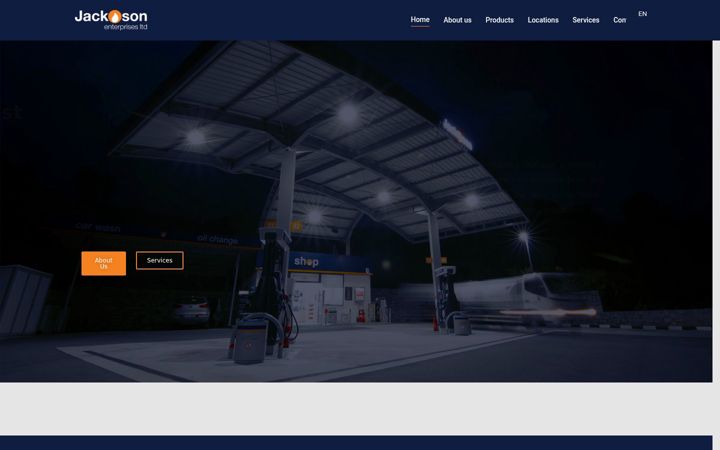Screenshot of jackoson.com