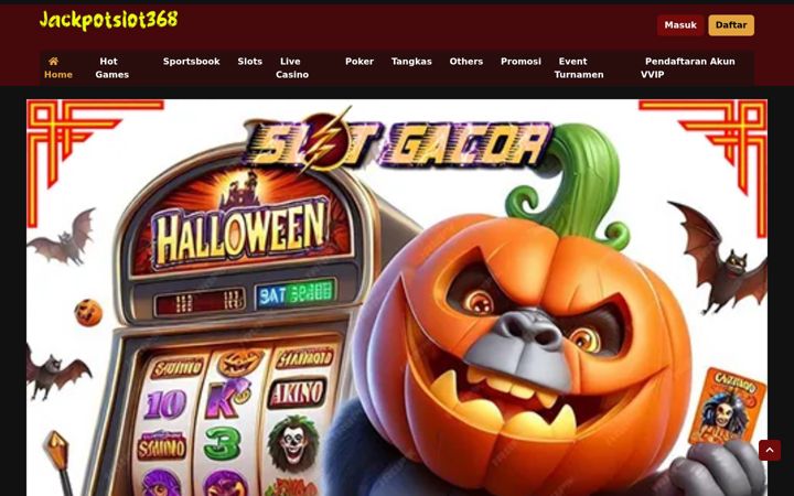 Screenshot of jackpot368.net