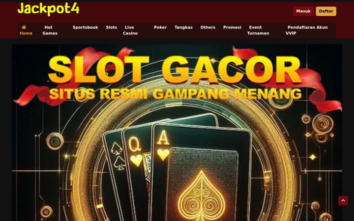 Screenshot of jackpot4.org