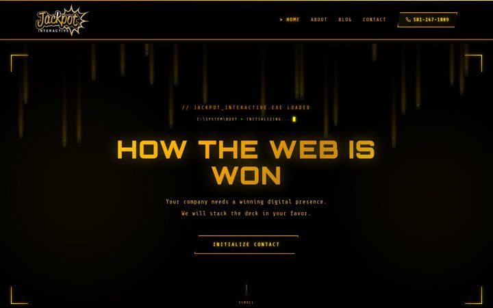 Screenshot του jackpotinteractive.com