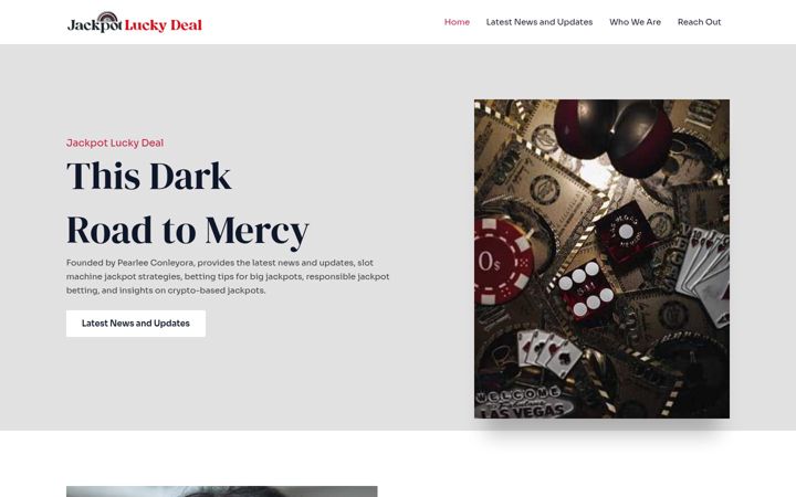 Screenshot of jackpotluckydeal.com