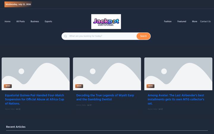 Screenshot of jackpotnetwork.nl