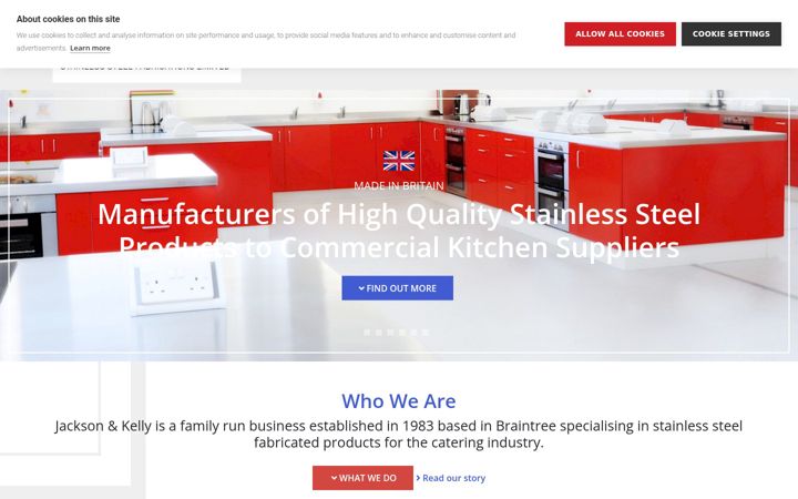 Screenshot of jacksonkelly.co.uk