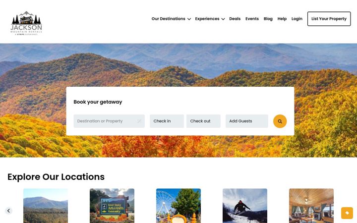 Screenshot of jacksonmountain.com