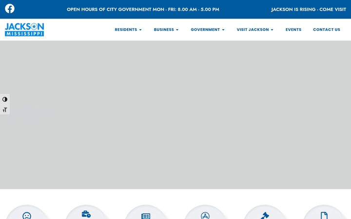 Screenshot von jacksonms.gov