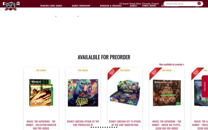 Screenshot of jacksonqueen.ca