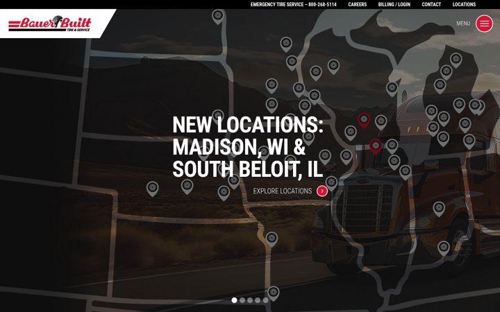 Screenshot of jackstire.com