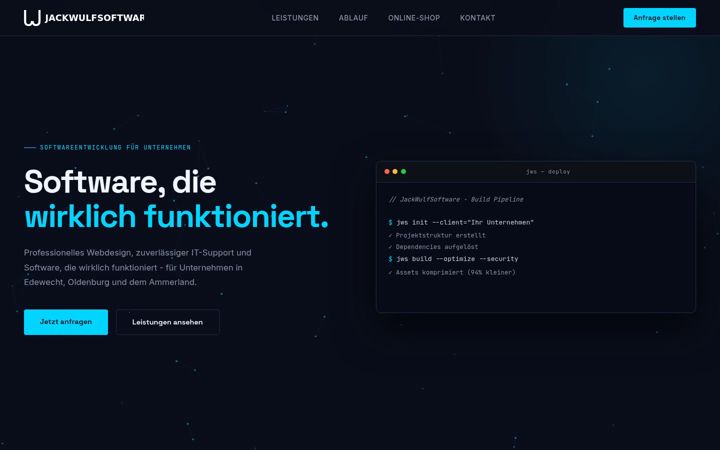 Screenshot of jackwulfsoftware.de