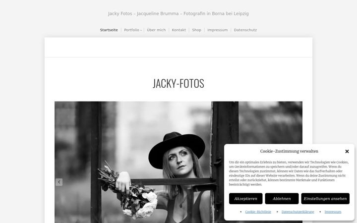 Screenshot of jackyfotos.com