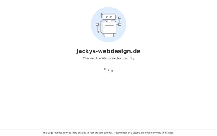 Screenshot of jackys-webdesign.de