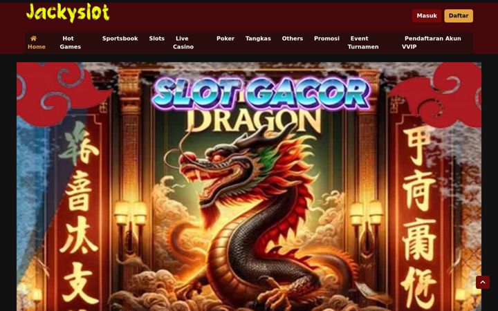 Screenshot of jackyslot.org