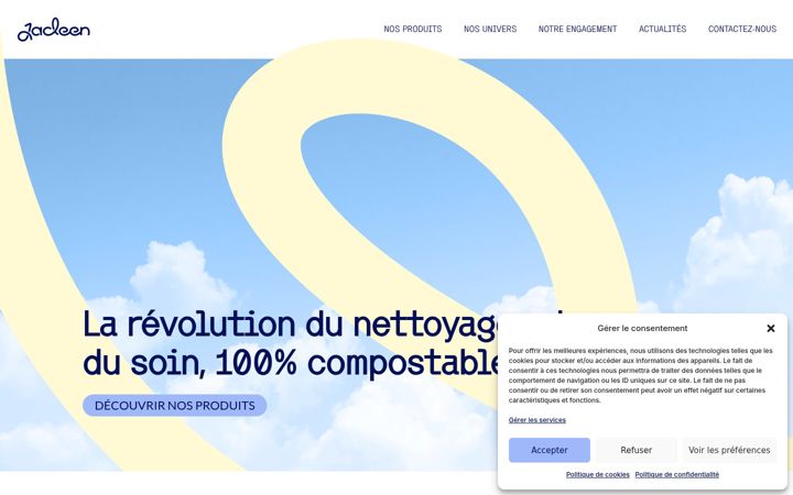 Screenshot of jacleen.fr