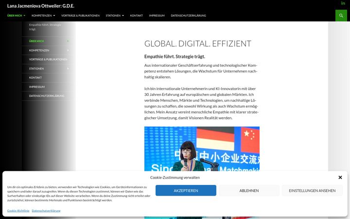 Screenshot of jacmeniova.de