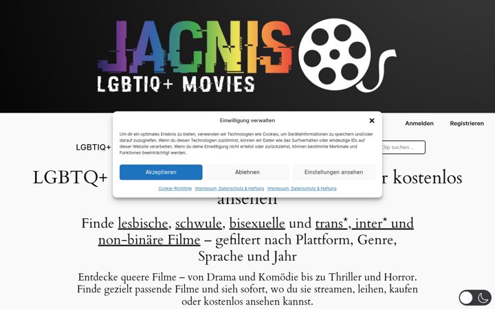 Screenshot of jacnis.com
