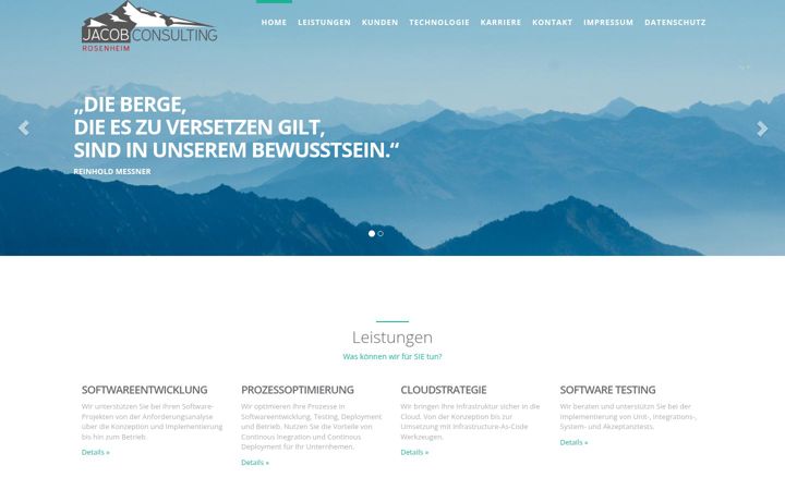 Screenshot of jacob-consulting.de