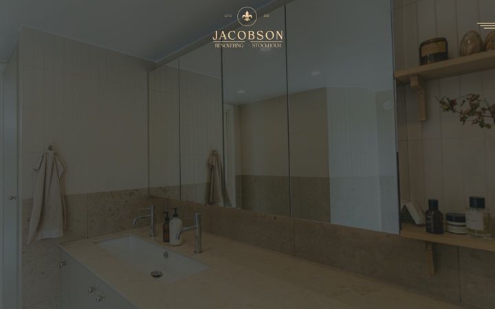 Screenshot of jacobsonrenovering.se