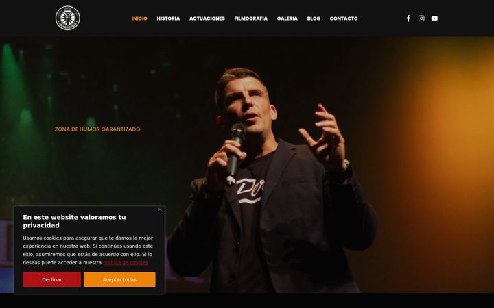 Screenshot of jacobtorrescomico.com