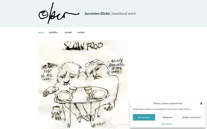 Screenshot of jacomienillu.nl