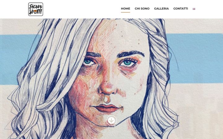 Screenshot of jacopospotti.com